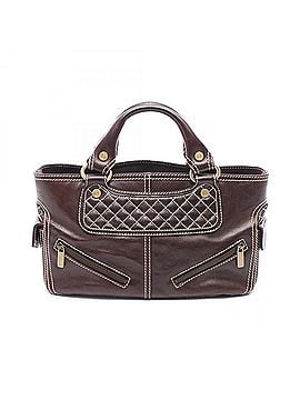 Céline Celine Boogie Bag Handbag, Leather, Women's, Brown (view 1)