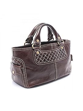 Céline Celine Boogie Bag Handbag, Leather, Women's, Brown (view 2)