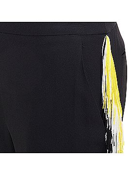 Christopher Kane Christopher Kane black georgette pants (view 2)