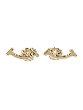 Tiffany & Co. Tiffany &amp; Co. T Smile Mini Earrings, 18K (Yellow Gold), Women's, Gold Tone, 60150766 (view 1)