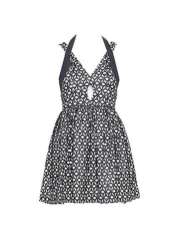 Alice McCall Alice Mccall Dust To Glory Eyelet Overlay Halter Mini Dress (view 1)