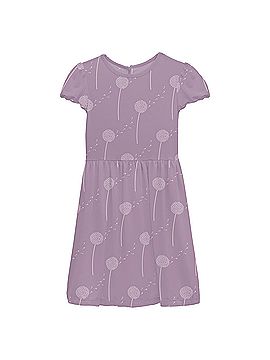 Kickee Baby Girl's Flutter Sleeve Twirl Dress (view 1)
