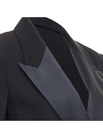 Stella McCartney Stella McCartney double breasted tuxedo blazer (view 2)