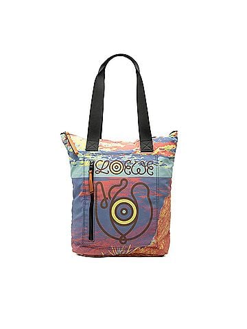 Loewe Printed Nylon Eye Loewe Nature Tote (view 1)