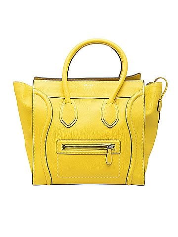 Céline Mini Calfskin Luggage Tote (view 1)