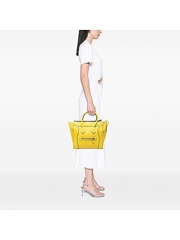Céline Mini Calfskin Luggage Tote (view 2)