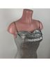 Bebe Silver Cocktail Dress Size S - photo 4