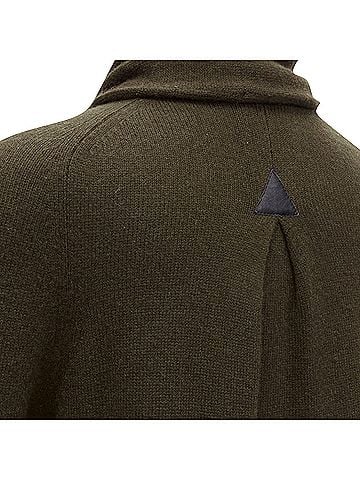 Vince. Vince yak wool shawl neck single button wrap cardigan coat (view 2)
