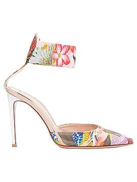 Gianvito Rossi Gianvito Rossi x Altuzarra floral elastic cuff pumps (view 1)