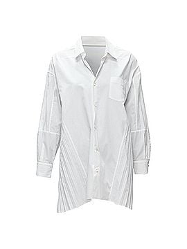Junya Watanabe Junya Watanabe accordion pleat side tunic shirt (view 1)