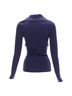 Alaïa 100% Wool Blue Alaia wool blend button turtleneck sweater top Size 10 - photo 5
