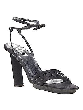 Versace Gianni Versace crystal cone heel sandal (view 2)