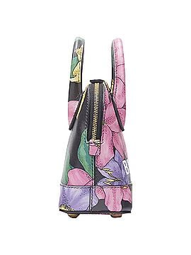 Balenciaga Balenciaga Ville floral logo print top handle crossbody bag (view 2)