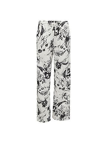 Dries Van Noten Dries Van Noten Blurry Abstract Floral Print Sweatpants (view 1)