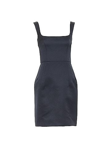 Emilia Wickstead Emilia Wickstead Salma Duchess Satin Structured Hip Dress (view 1)