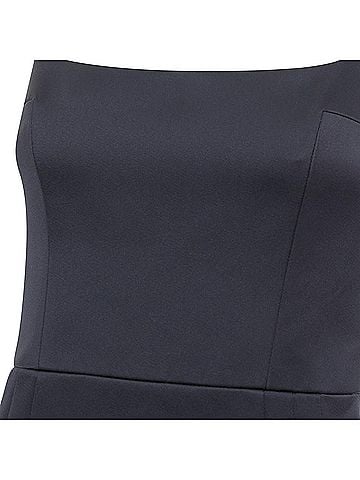 Emilia Wickstead Emilia Wickstead Salma Duchess Satin Structured Hip Dress (view 2)
