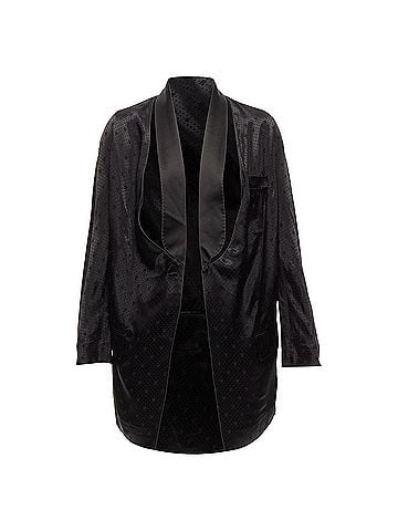 Givenchy Givenchy Riccardo Tisci Viscose Cut Out Collar Robe Blazer (view 1)
