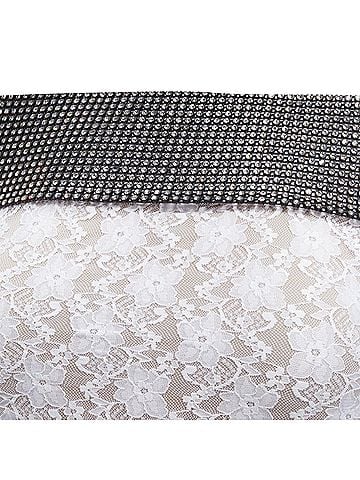 Christopher Kane Christopher Kane crystal off shoulder lace dress (view 2)