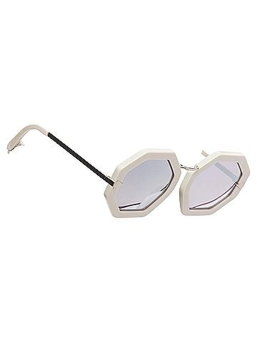 Karen Walker Karen Walker Moon Disco Acetate Handmade Hexagon Arrow Sunglasses (view 1)