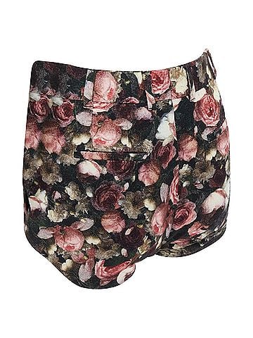 Givenchy Givenchy Tisci rose floral print high cut shorts (view 2)