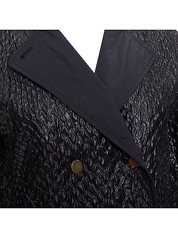 Lanvin Lanvin textured fabric double breasted cropped jacket (view 2)