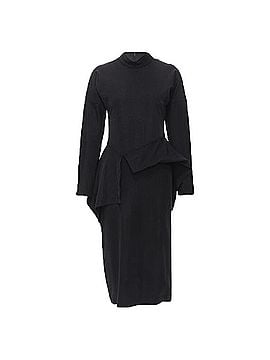 Comme des Garçons Comme Des Garcons mock neck peplum midi dress (view 1)