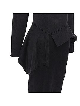 Comme des Garçons Comme Des Garcons mock neck peplum midi dress (view 2)
