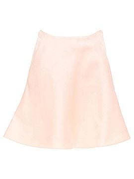 Balenciaga Balenciaga silk crepe panelled Aline knee skirt (view 1)