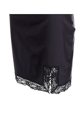 Alexander Wang T Alexander Wang Lace Trim Logo Tape Waistband Mini Skirt (view 2)