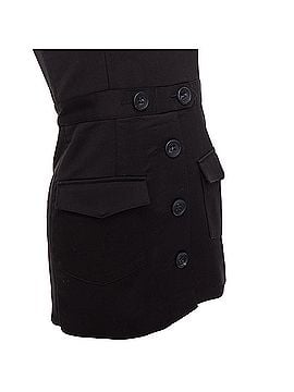 Kea and Joby Red Valentino Cotton Buttoned Strappy Cargo Romper Playsuit (view 2)