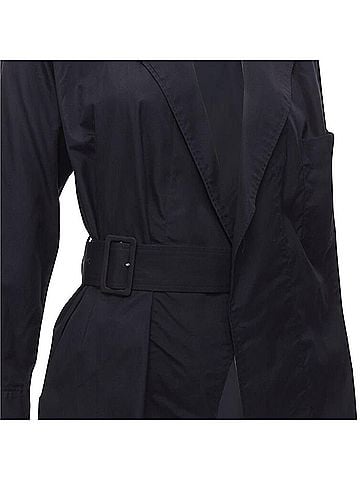 Comme des Garçons Comme Des Garcons asymmetric belted deconstructed blazer (view 2)