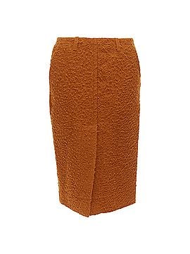 MARNI Marni Textured Alpaca Silk Pocketed Front Slit Pencil Skirt (view 1)