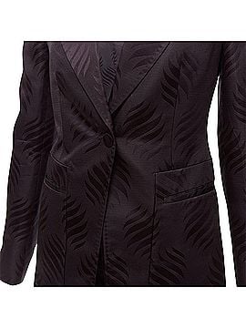 Gucci Gucci Tom Ford oriental leaf jacquard blazer skirt su (view 2)