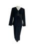 Alex Evenings 100% Polyester 100% Acetate Black Cocktail Dress Size 14 - photo 1