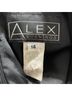 Alex Evenings 100% Polyester 100% Acetate Black Cocktail Dress Size 14 - photo 5