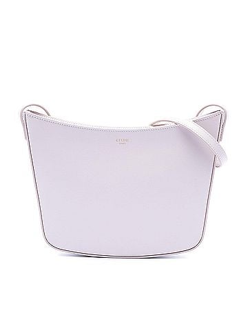 Céline Medium Shiny Calfskin Croque Shoulder Bag (view 1)