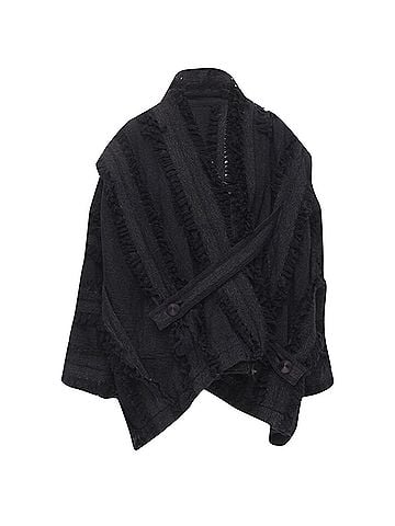 Issey Miyake Comme Des Garcons waterfall draped chandelier jewel shirt (view 1)