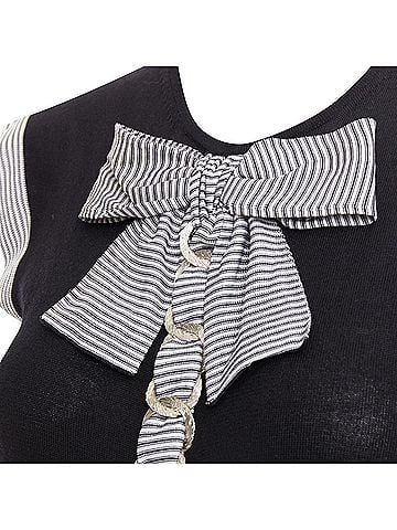 Chanel Chanel Runway bow metal chain dress (view 2)