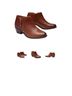 Vionic 100% Leather Brown Ankle Boots Size 8 1/2 - photo 1