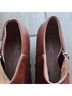 Vionic 100% Leather Brown Ankle Boots Size 8 1/2 - photo 10