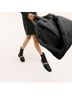 Zara 70% Polyurethane 30% Polyester 100% Thermolite Black Gold Ankle Boots Size 8 1/2 - photo 5