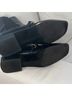 Zara 70% Polyurethane 30% Polyester 100% Thermolite Black Gold Ankle Boots Size 8 1/2 - photo 7