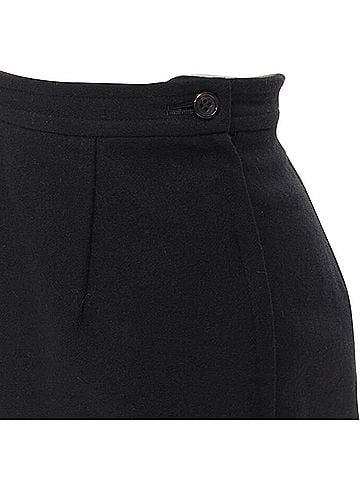 Comme des Garçons Comme Des Garcons wool felt asymmetric A-line skirt (view 2)