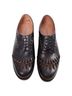 Alaïa 100% Leather Black Alaïa black leather brogues Size EU 38 - photo 5
