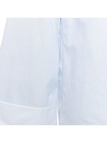 Céline Old Celine Phoebe Philo Pinstripe Flare Cuffed Shirt Top (view 2)