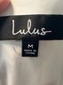 Lulus Solid White Cocktail Dress Size M - photo 3