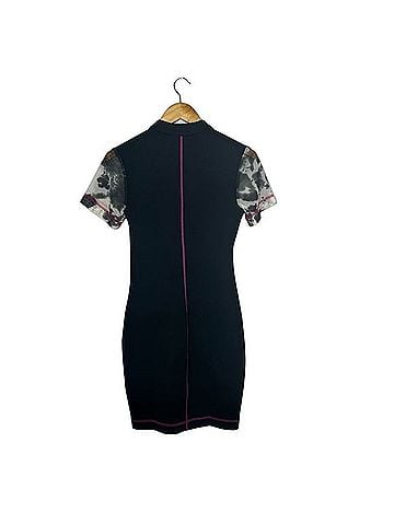 Nike Sportswear Patchwork Mesh Casual Dress (view 2)