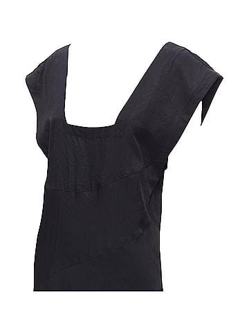 Comme des Garçons Comme Des Garcons square neck oversized bias cut dress (view 2)
