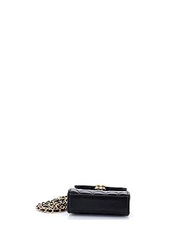 Chanel Coco Enamel Top Handle Flap Bag Quilted Lambskin Small (view 2)