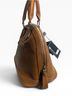 MMS 100% Faux Leather Tan Gold Satchel One size - photo 3